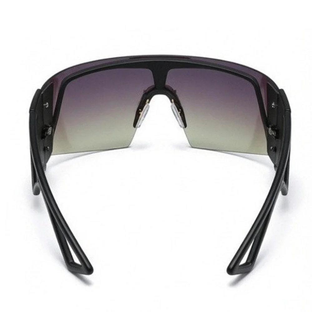 Men Sunglasses Shield Gradient‎ Lens Sporty Beach Outdoor Work UV400 Protection